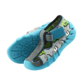 Scarpe per bambini Befado 190P085 blu grigio multicolore 4