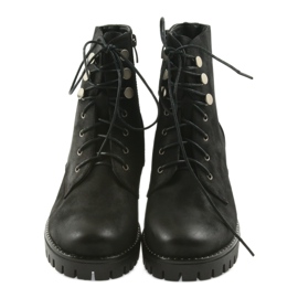 Stivali neri in legno coibentato Filippo 466 nero 3