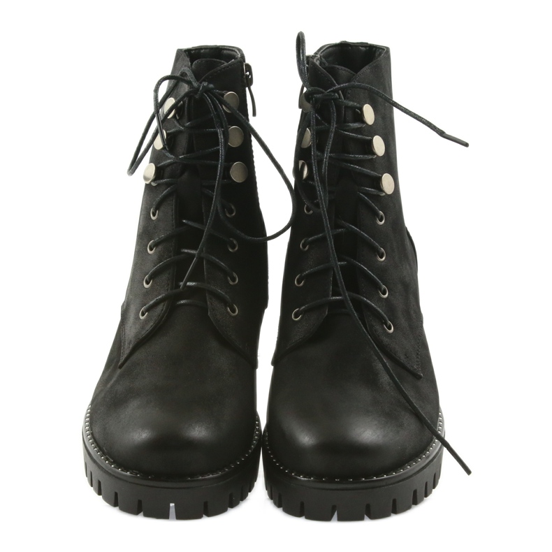 Stivali neri in legno coibentato Filippo 466 nero 3