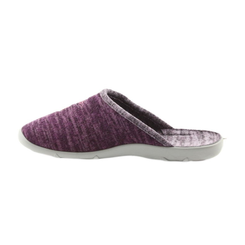 Scarpe da donna Befado 235d152 pantofole viola 2