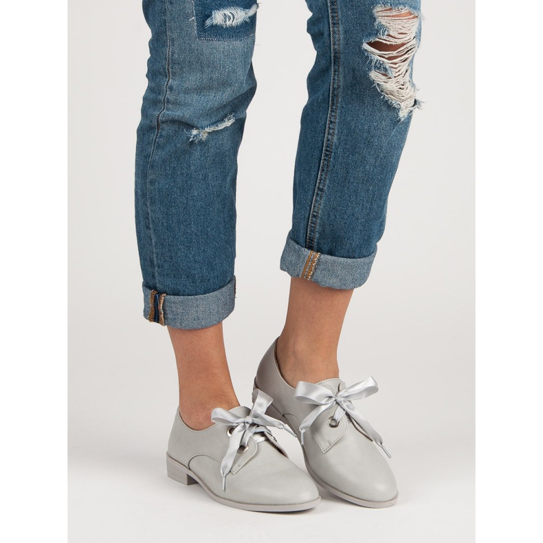 Tina&Co Stringate legate grigio 2