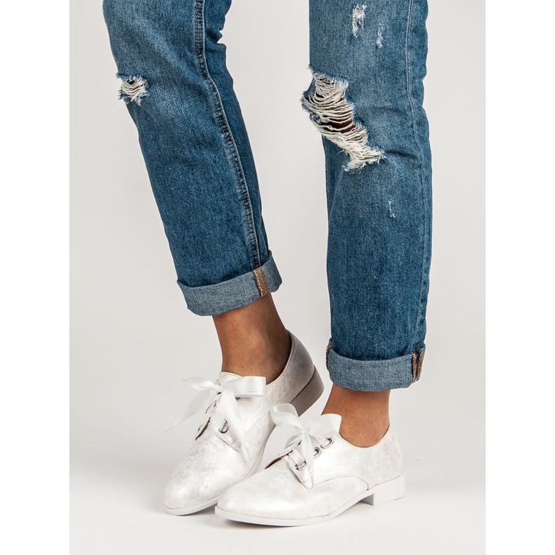 Juliet Stringate legate bianca grigio 1