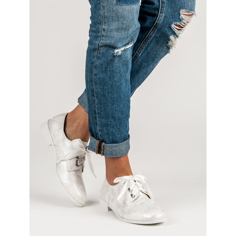 Juliet Stringate legate bianco grigio 2