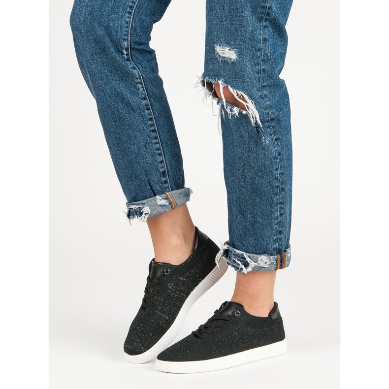 Scarpe sportive comode nero 2