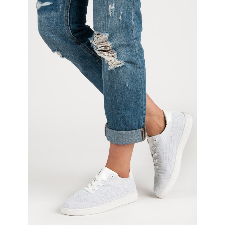Scarpe sportive comode bianca 2