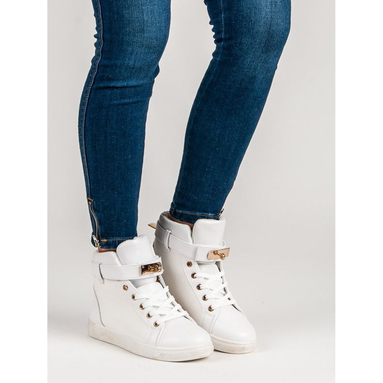 Scarpe da ginnastica bianche bianco 1