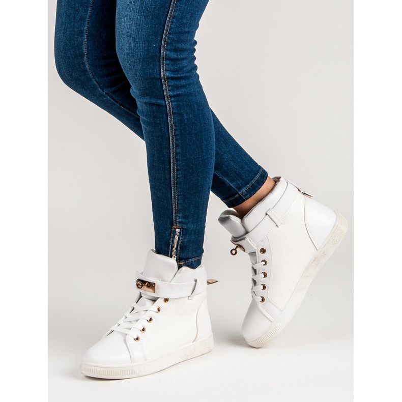 Scarpe da ginnastica bianche bianca 2