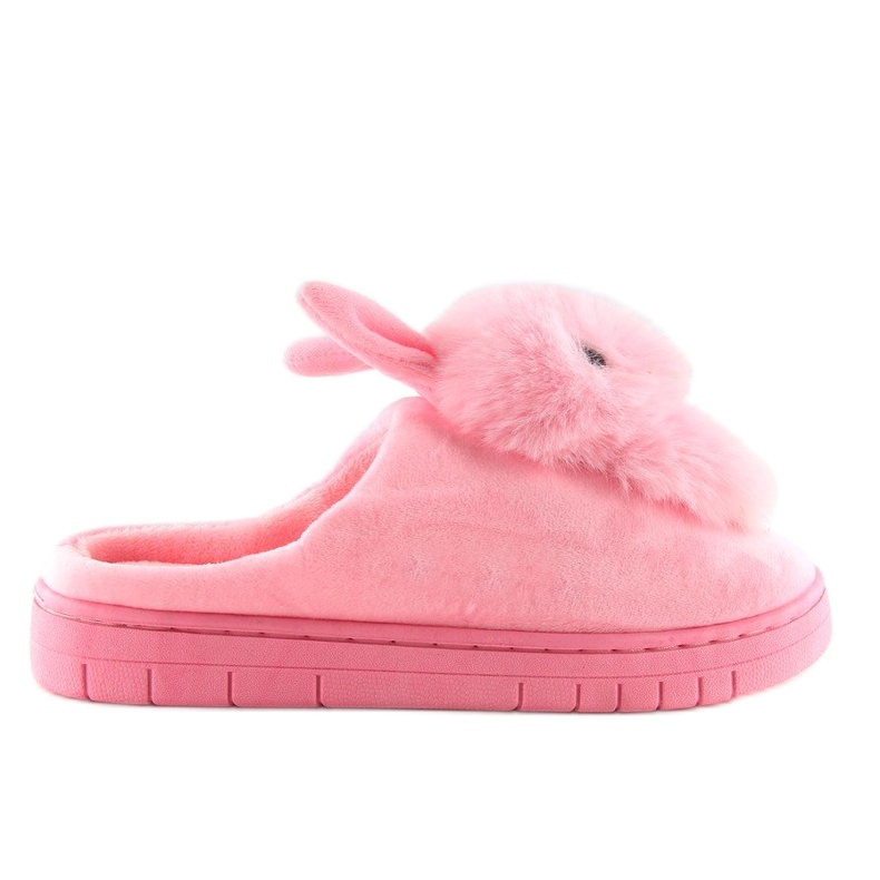 Pantofole da donna rosa coniglietti MA01 Pink 1