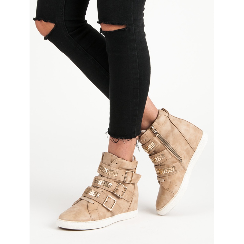 Mazzoni Scarpe da ginnastica comode marrone 1