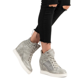 Mazzoni Sneakers grigie grigio 1