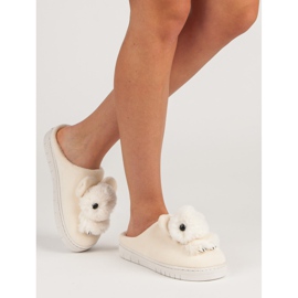 Pantofole comode marrone 2