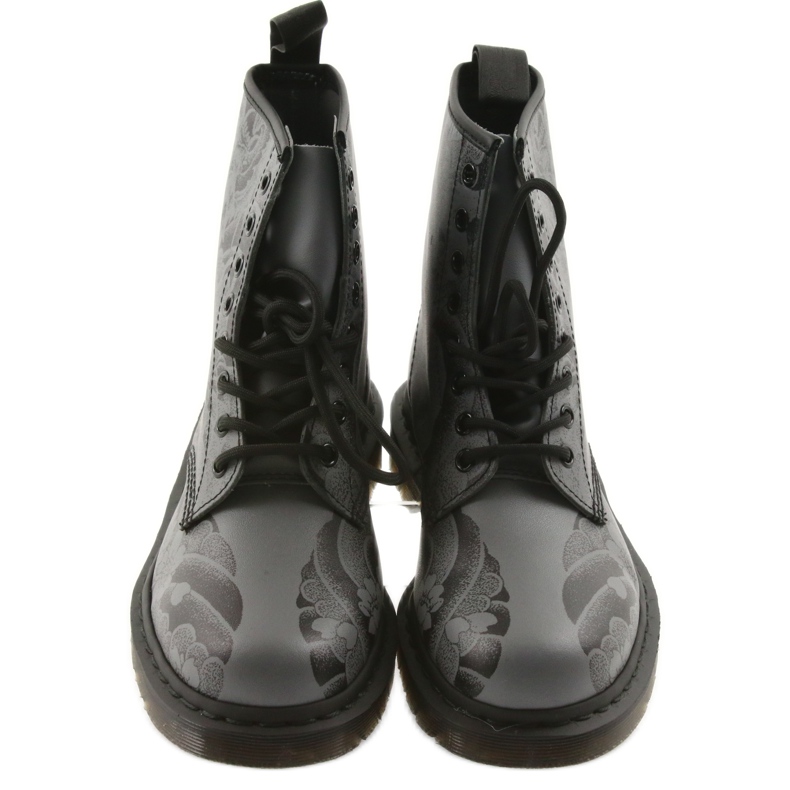 Dr. Martens 1460 OT BLACK nero grigio 3