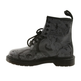 Dr. Martens 1460 OT BLACK nero grigio 2
