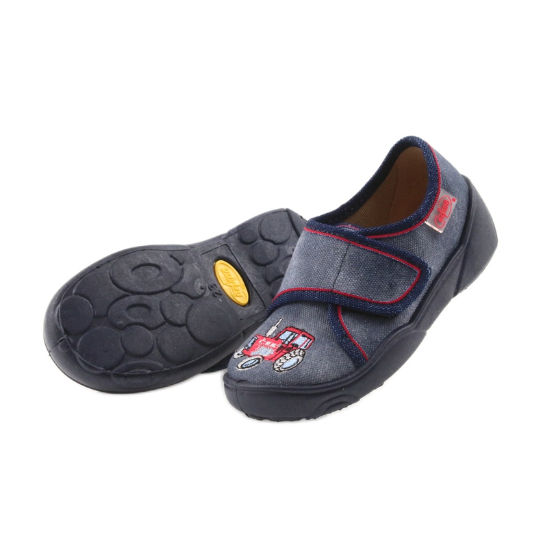 Scarpe per bambini Befado 551P001 blu rosso blu navy 4