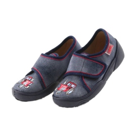 Scarpe per bambini Befado 551P001 blu rosso blu navy 3