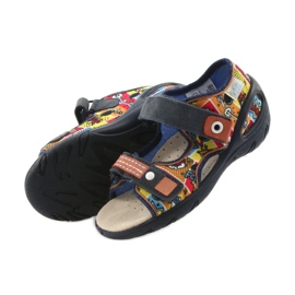 Sandali scarpe per bambini Befado 065P117 multicolore 4