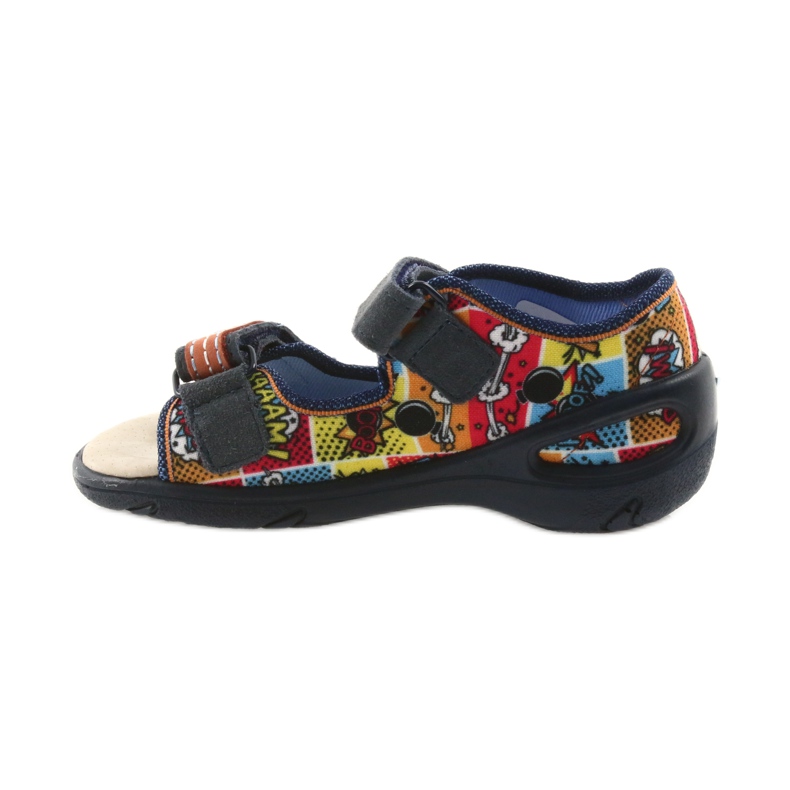 Sandali scarpe per bambini Befado 065P117 multicolore 2