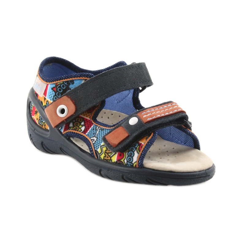 Sandali scarpe per bambini Befado 065P117 multicolore 1