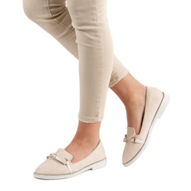 Emaks Mocassini in pelle scamosciata marrone 2