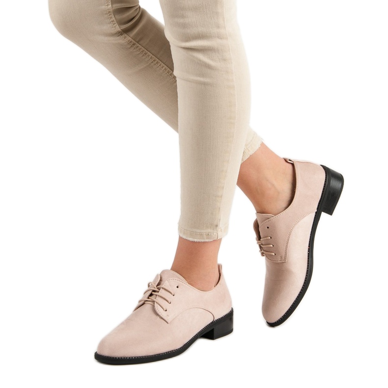 Marquiz Stringate beige brogue 2