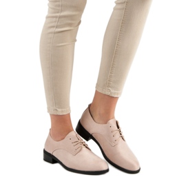 Marquiz Stringate beige brogue 1