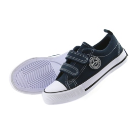 American Club Sneakers americane scarpe da bambino sneakers bianco blu navy 4