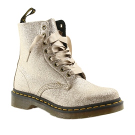 Dr. Martens 1460 PASCAL GLITTER ORO PALLIDO d'oro 1