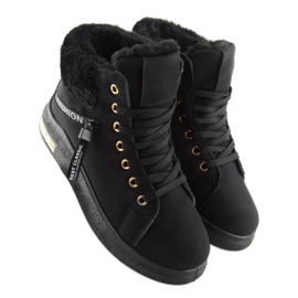 Sneakers nere isolate W19-25 Black nero 6