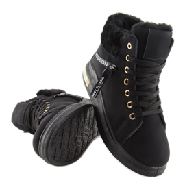 Sneakers nere isolate W19-25 Black nero 1