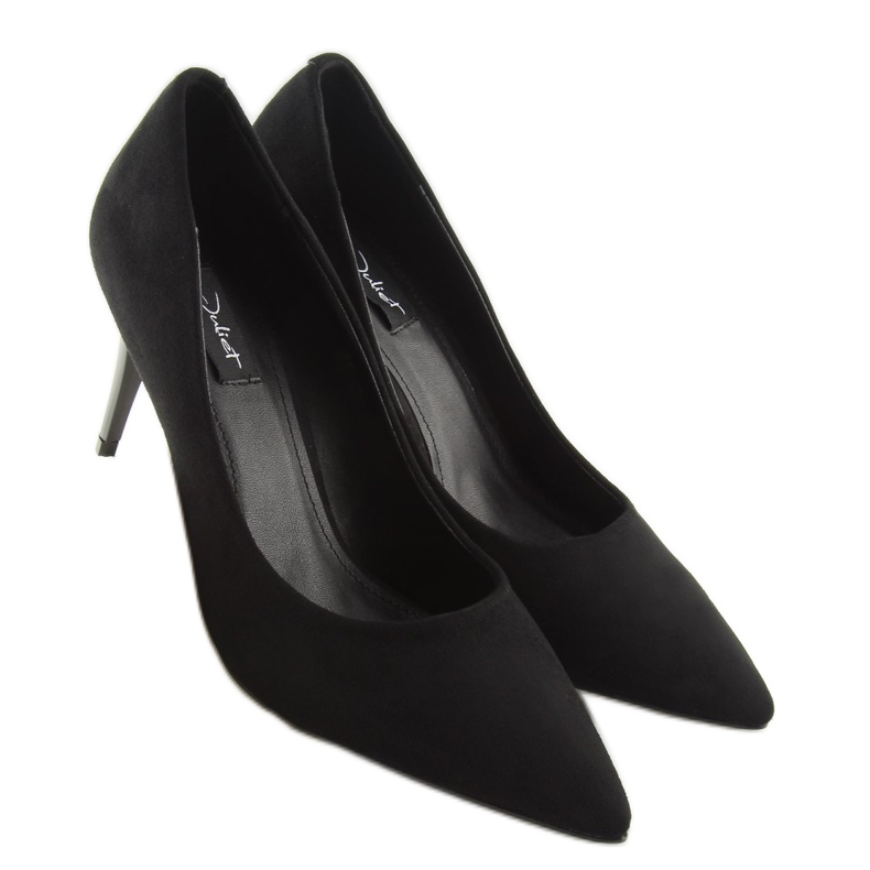 Classici tacchi neri da donna 66-12 Black nero 1