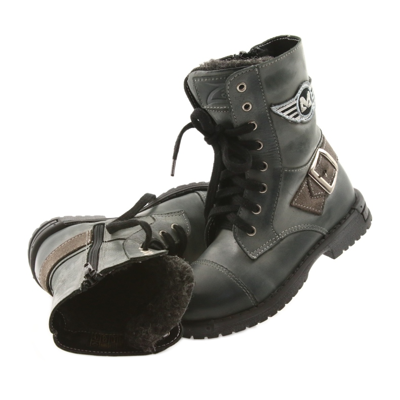 Stivali grigi Zarro 933 grigi per bambini multicolore grigio 4