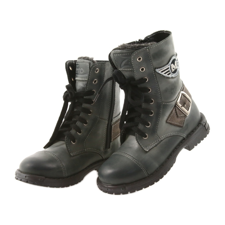 Stivali grigi Zarro 933 grigi per bambini multicolore grigio 3