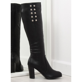 Tacchi alti neri 7330-PA Nero 2