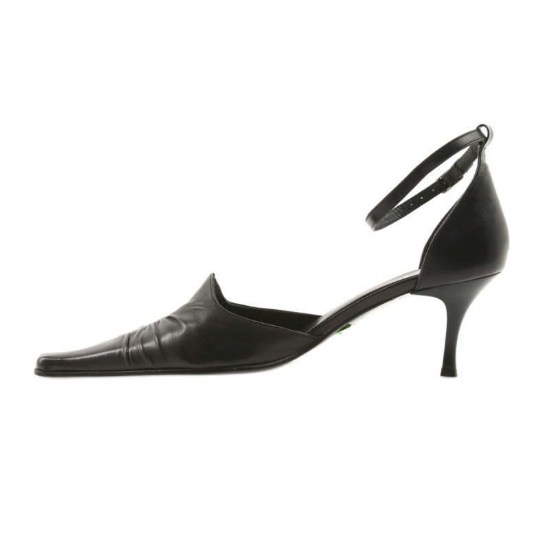 Sandali da donna in pelle nera Eksbut 644 nero 2