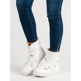 Seastar Stivali da neve caldi bianca 1