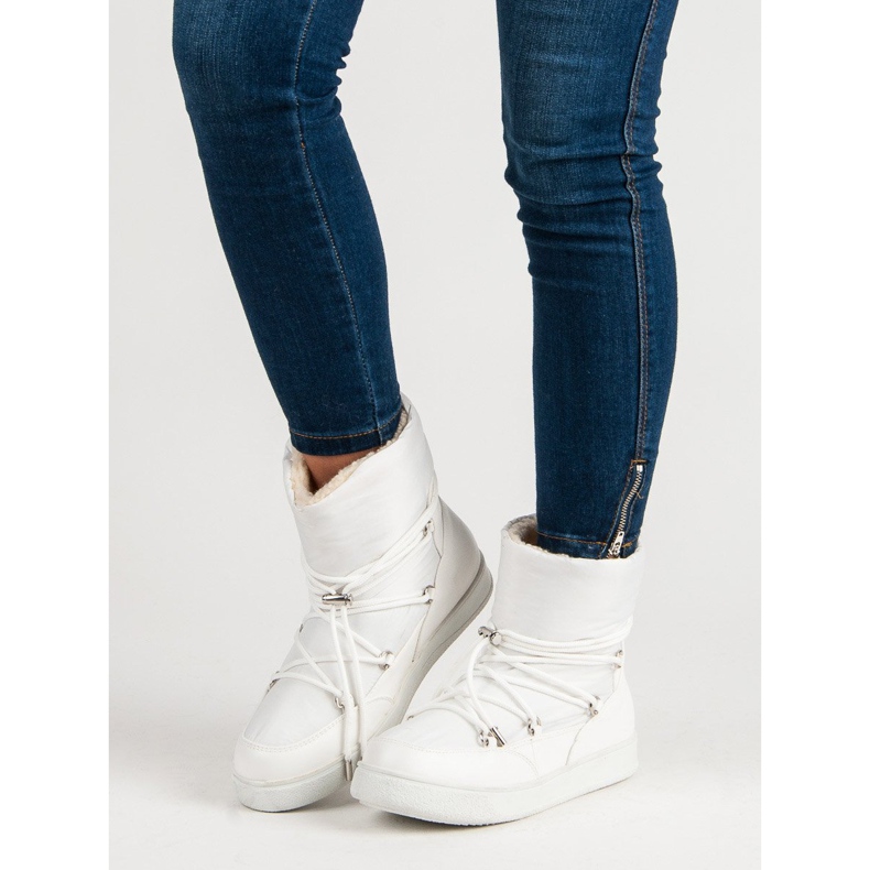 Seastar Stivali da neve caldi bianco 1