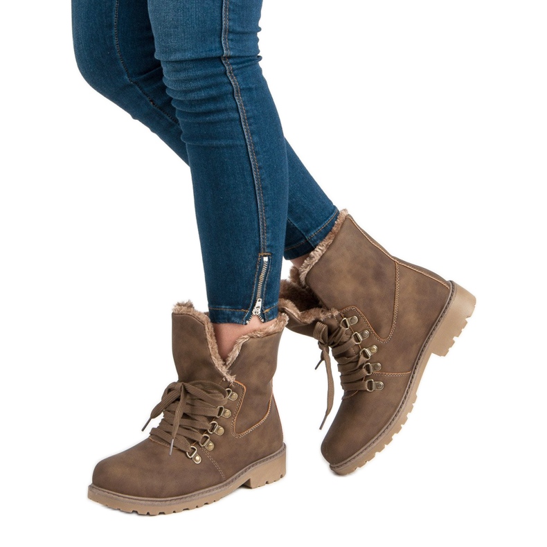 Super Me Stivali caldi marrone 2