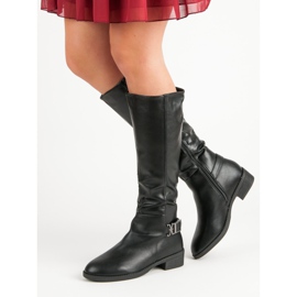 Super Me Stivali al ginocchio classici nero 2