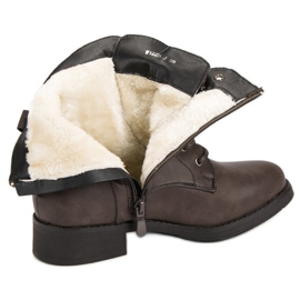 SDS Stivali grigi caldi grigio 2