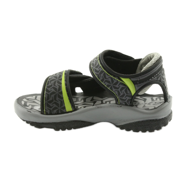 Rider sandali neri e grigi all'acqua 80608 per velcro nero 2