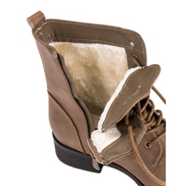 SDS Stivali caldi marroni marrone 1