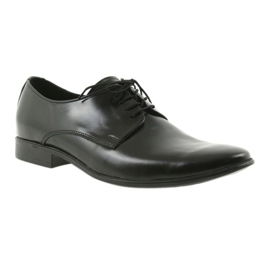 Scarpe classiche in pelle nera TUR 231 nero 1