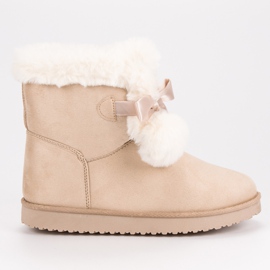 Mukluki beige alla moda 2