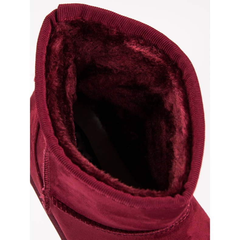 SDS Mukluki marrone rossiccio rosso 1