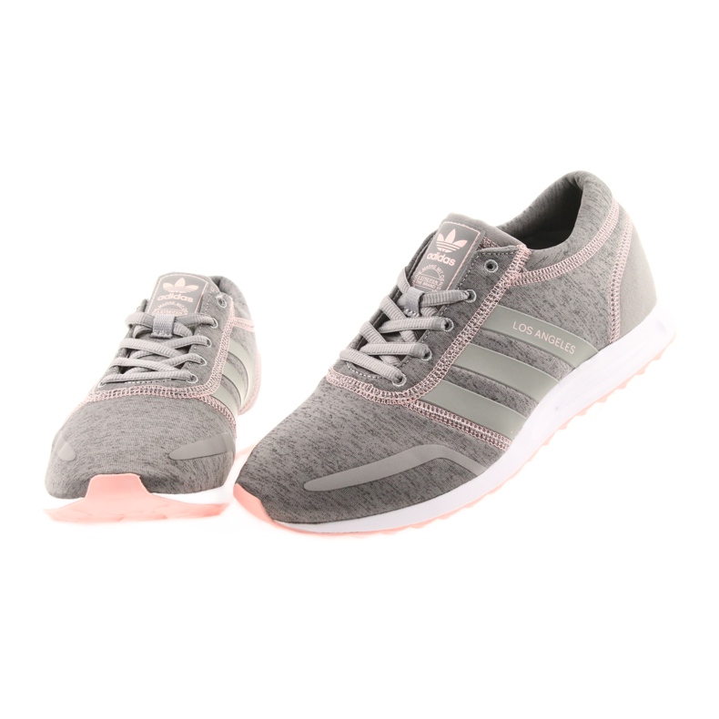 Adidas ORIGINALS Los Angeles W grigio rosa 5