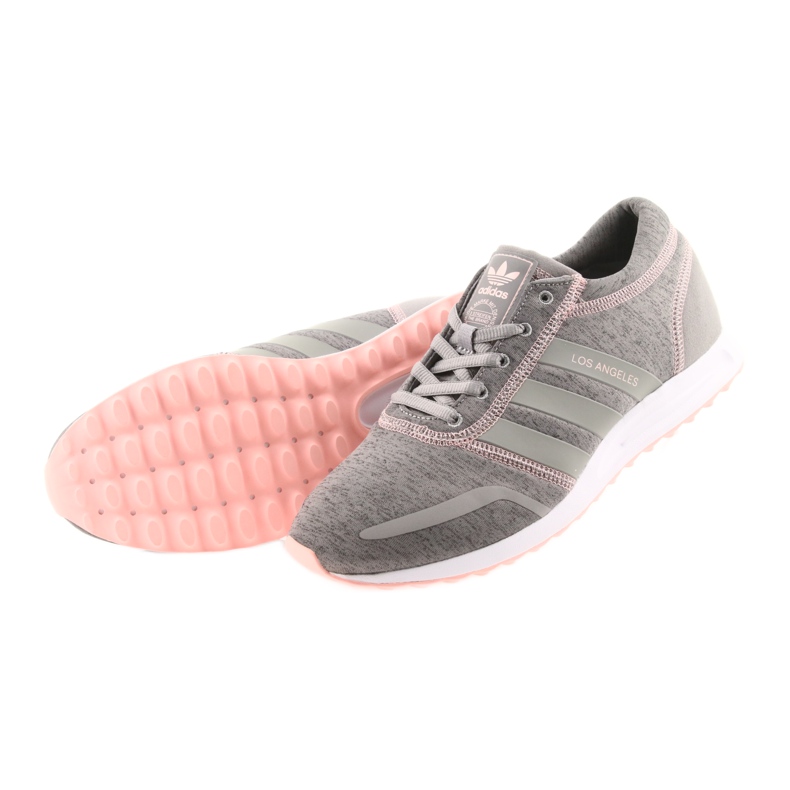 Adidas ORIGINALS Los Angeles W grigio rosa 4