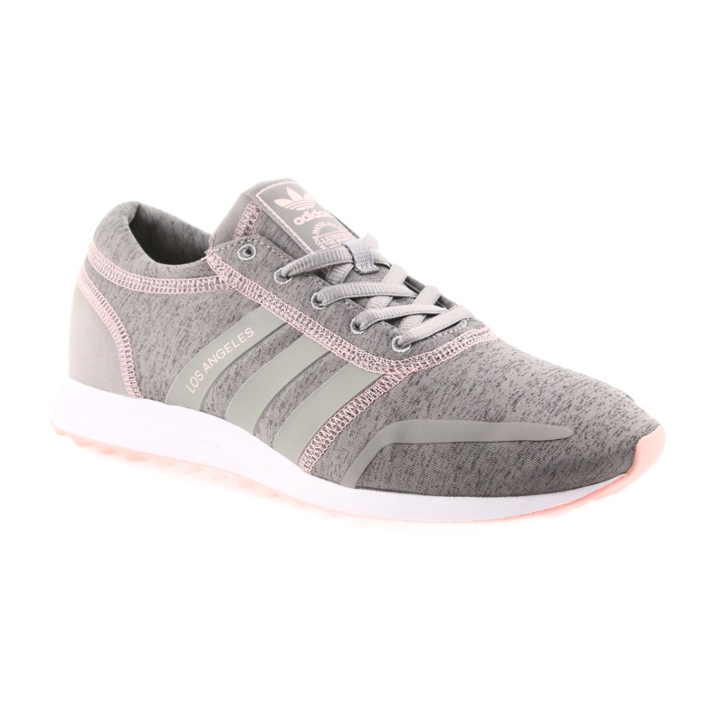 Adidas ORIGINALS Los Angeles W grigio rosa 1