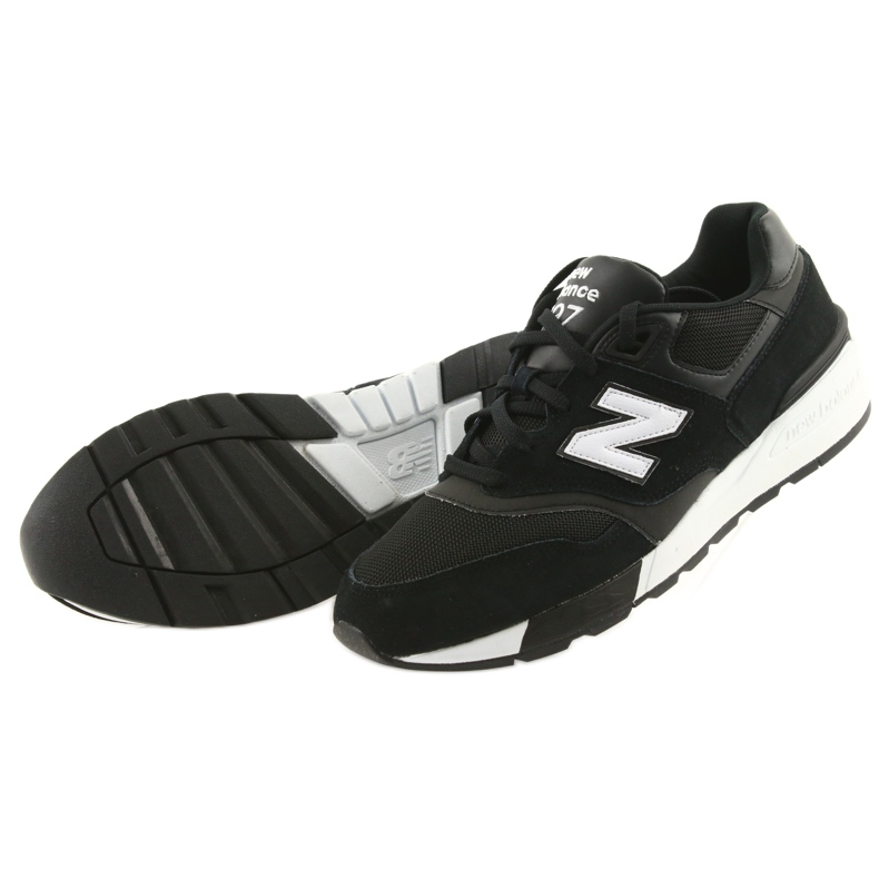 New Balance ML597AAC bianca nero 4