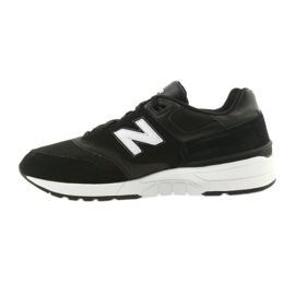 New Balance ML597AAC bianca nero 2
