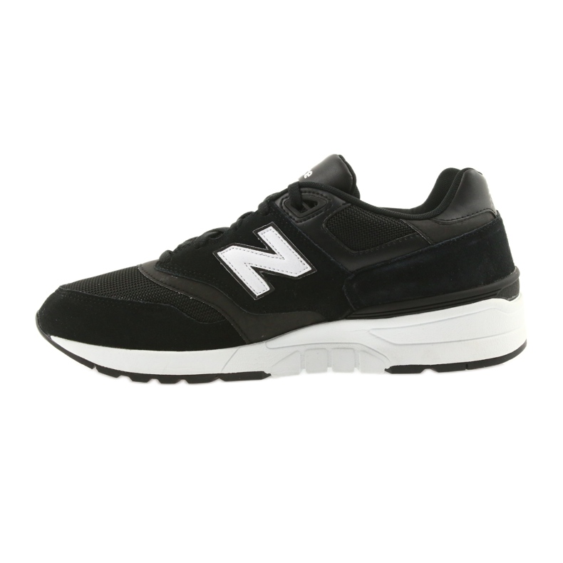 New Balance ML597AAC bianca nero 2